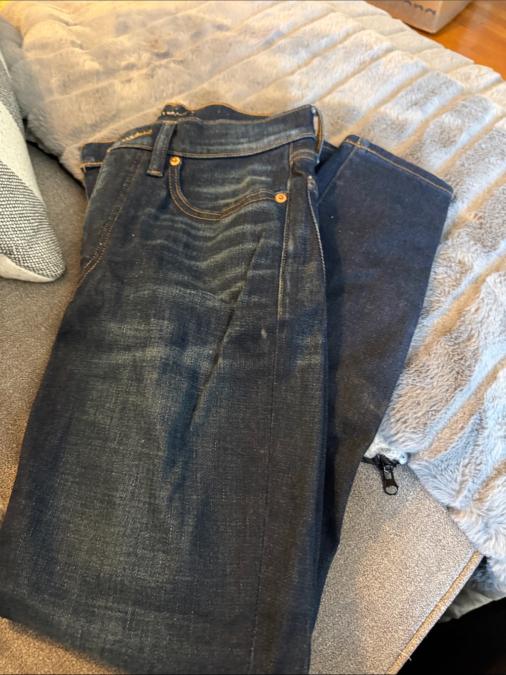 Lucky Brand Womens Skinny Jeans In Dark Indigo